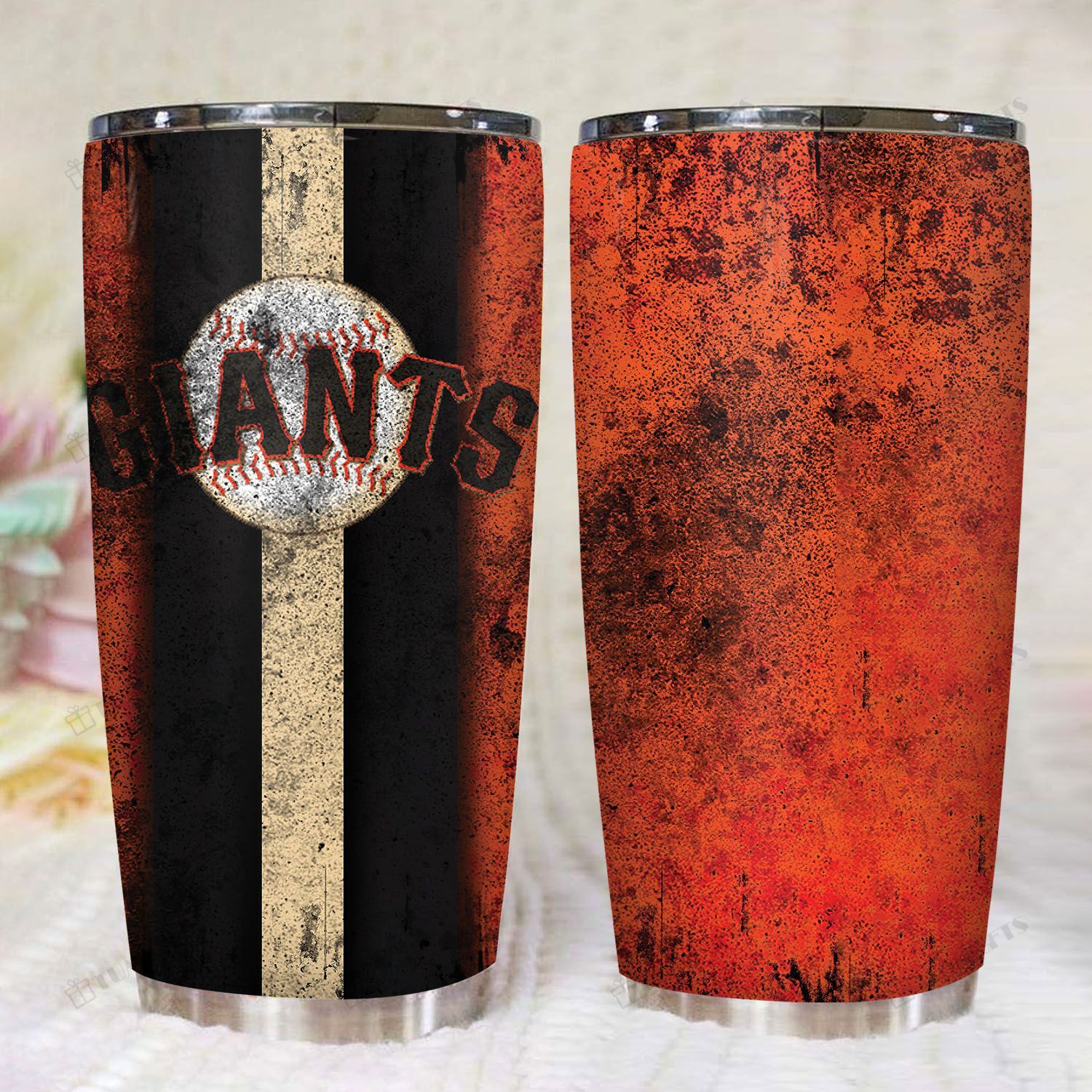 San Francisco Giants Baseball Grunge Style 20Oz Stainless Steel Tumbler