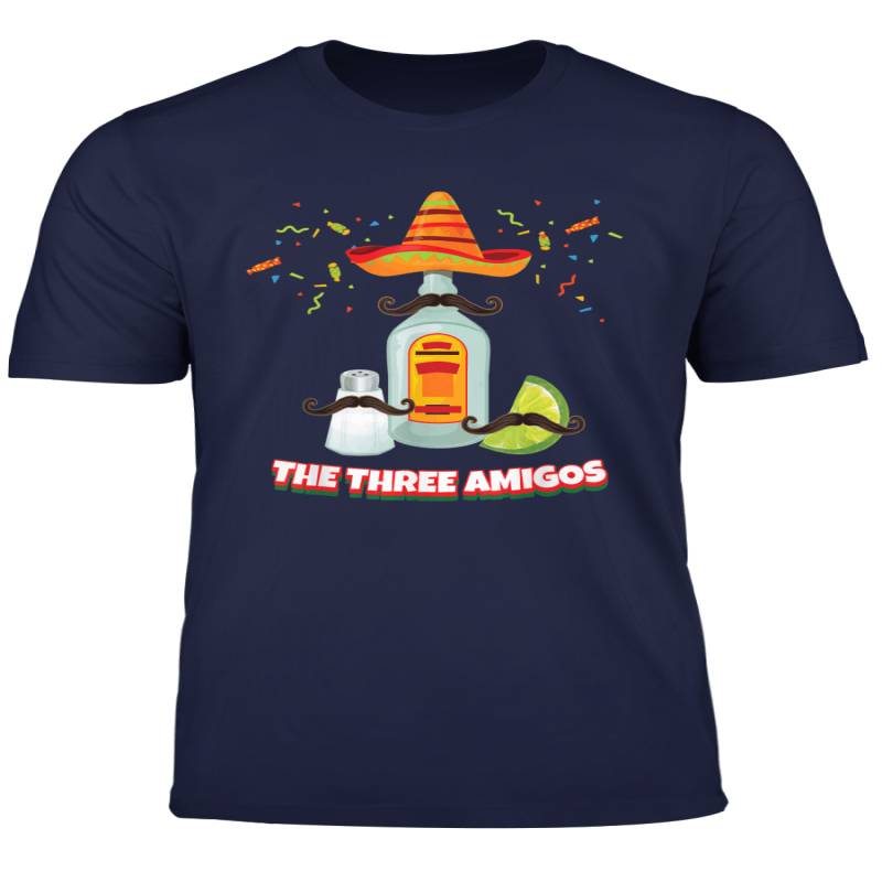 The Three Amigos Salt Tequila Lime Shirt Cinco De Mayo