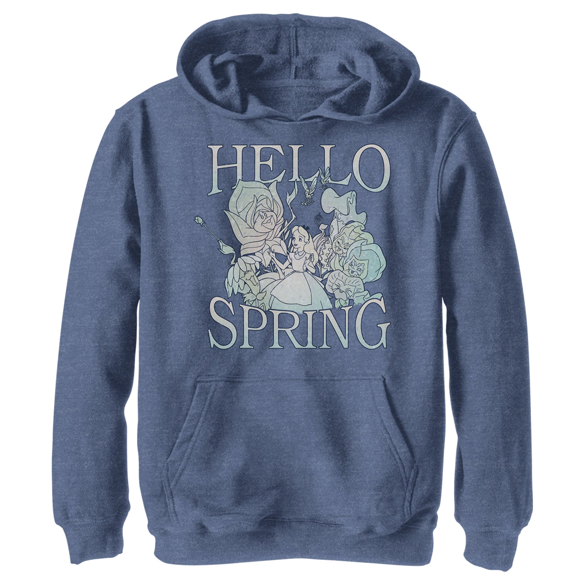 Boy’S Alice In Wonderland Hello Spring Pull Over Hoodie