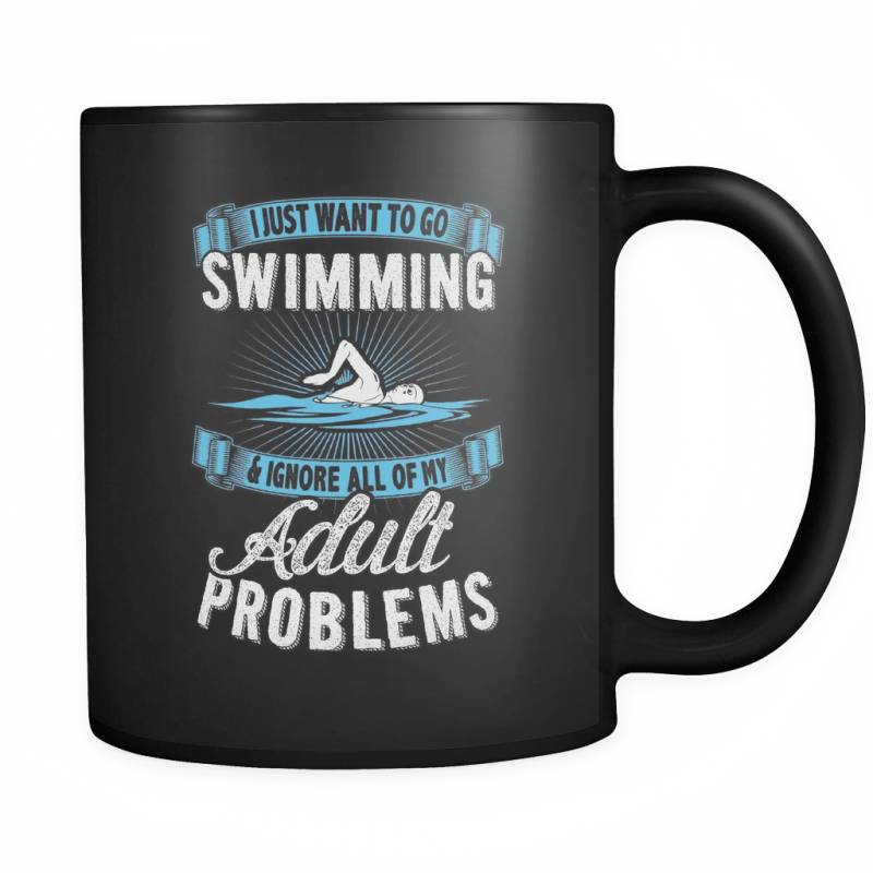 Adult Problems - Luxury Swimming Mug