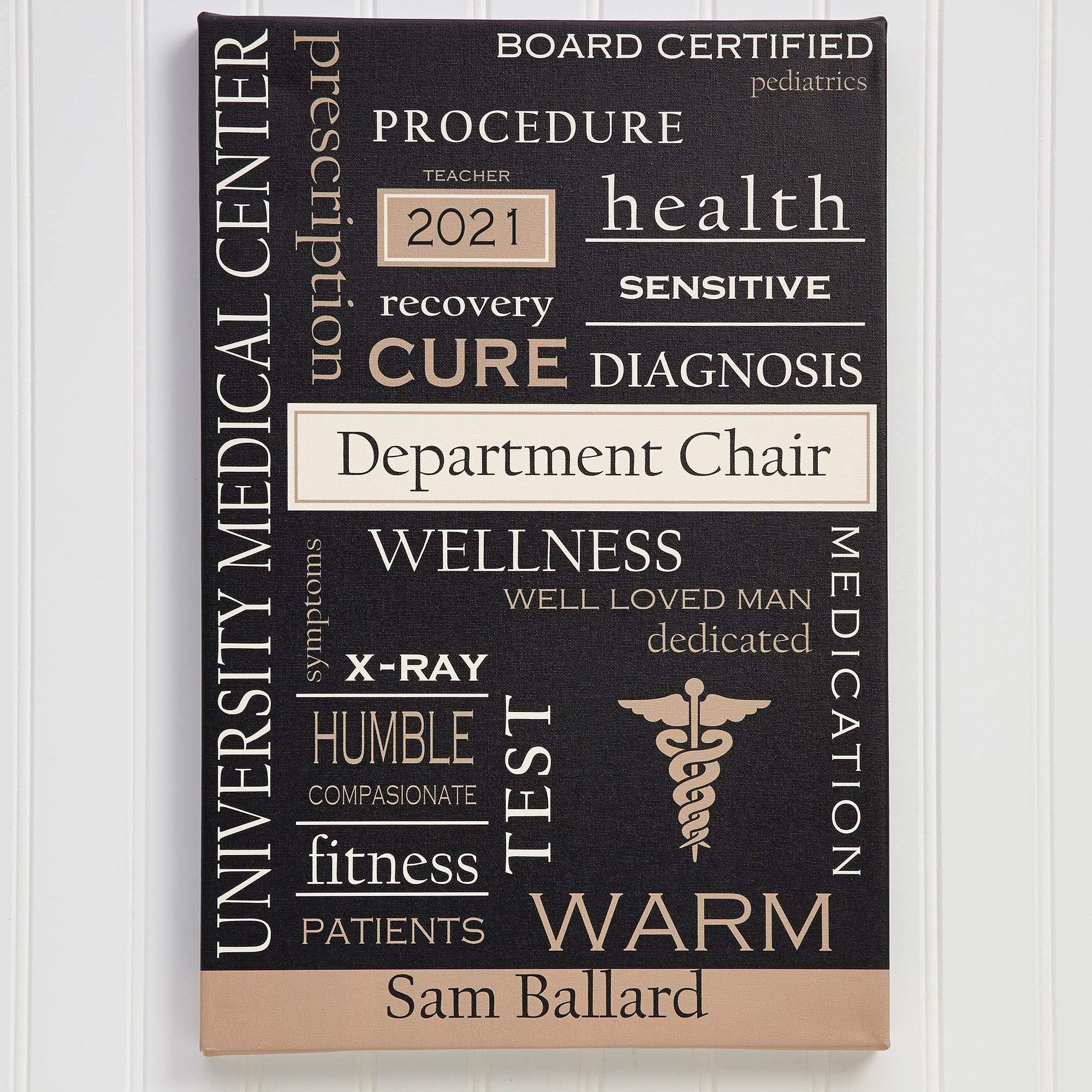 [Personalized Name & Date] Medical Professionals – Perfect Gift Family , Gift For Your House, Gift For Home Decor, Best Idea Gift – Matte Canvas, Wall Art, Canvas Prints