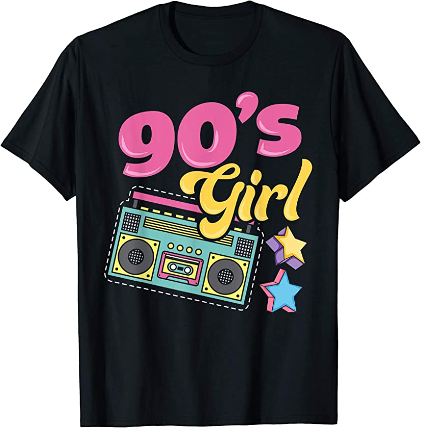 90s party 90’s girl party outfit costume vintage retro T-Shirt