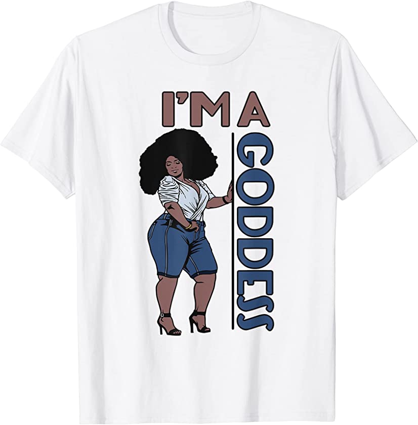 Sassy Black Woman African American Pride Afro Melanin Queen T-Shirt