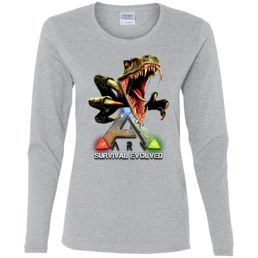 AGR Ark Survival Evolved Ladies’ Cotton LS T-Shirt