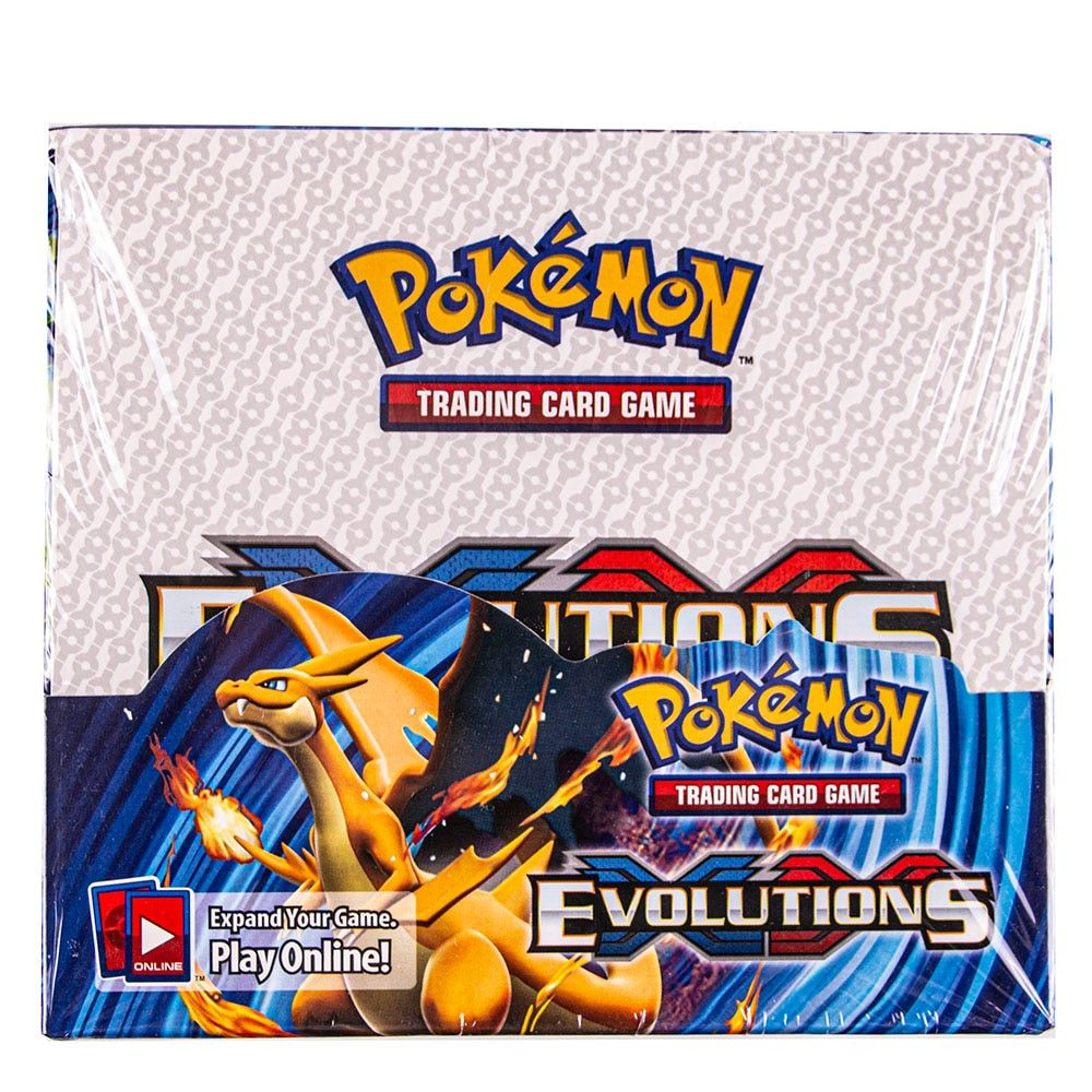 324 Cards Pokemon Tcg: Xy Evolutions 36 Bags Sealed Booster Box Collection Trading Card Game Toys