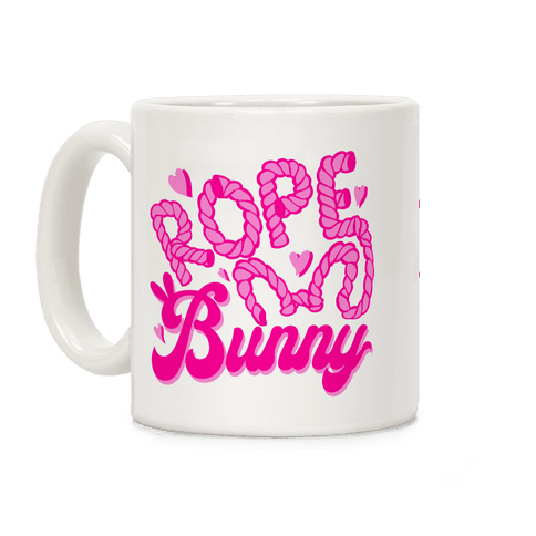 Rope Bunny Coffee Mug