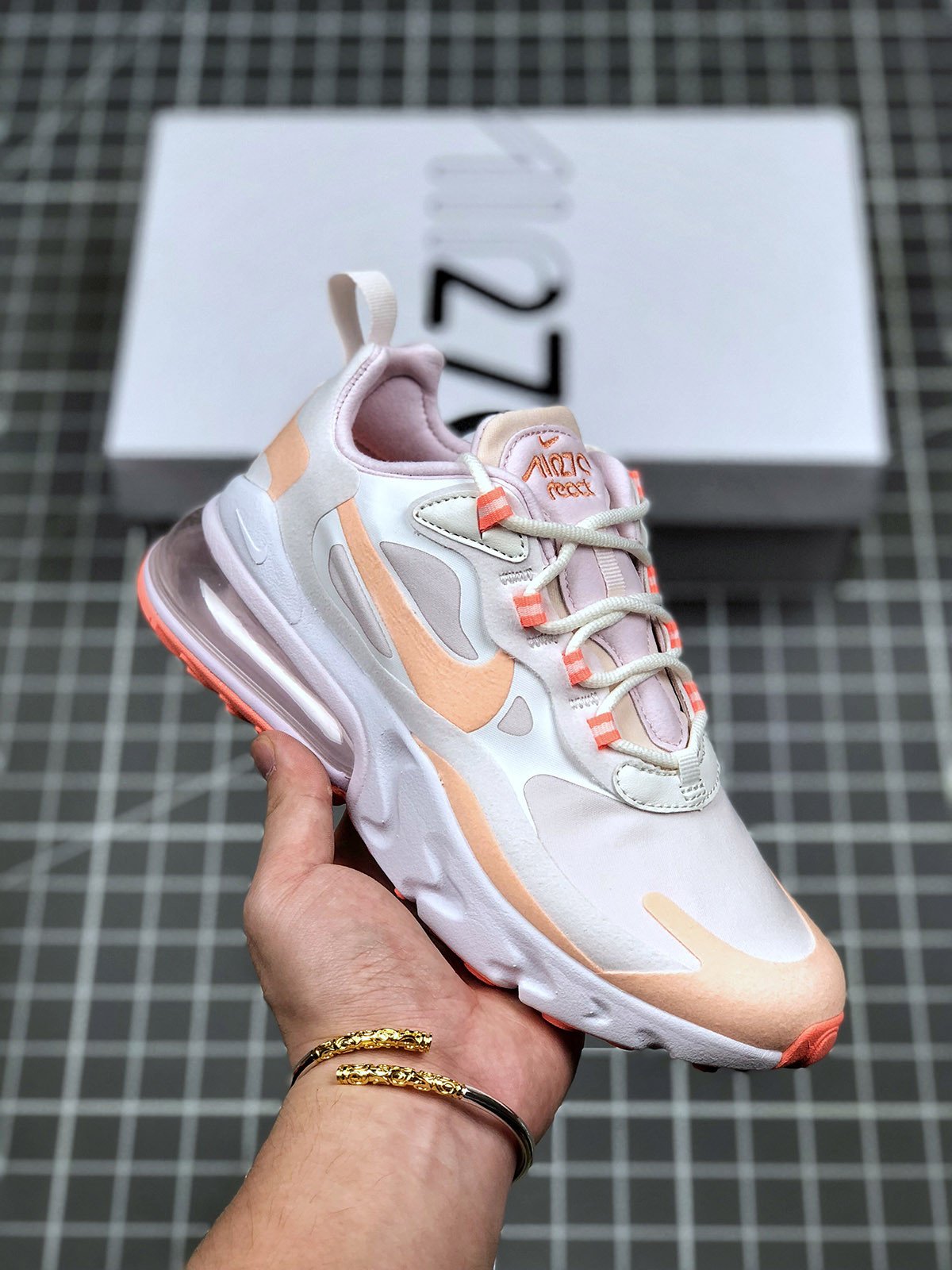 Nike Air Max 270 React Crimson Tint CJ0619-103 5339824