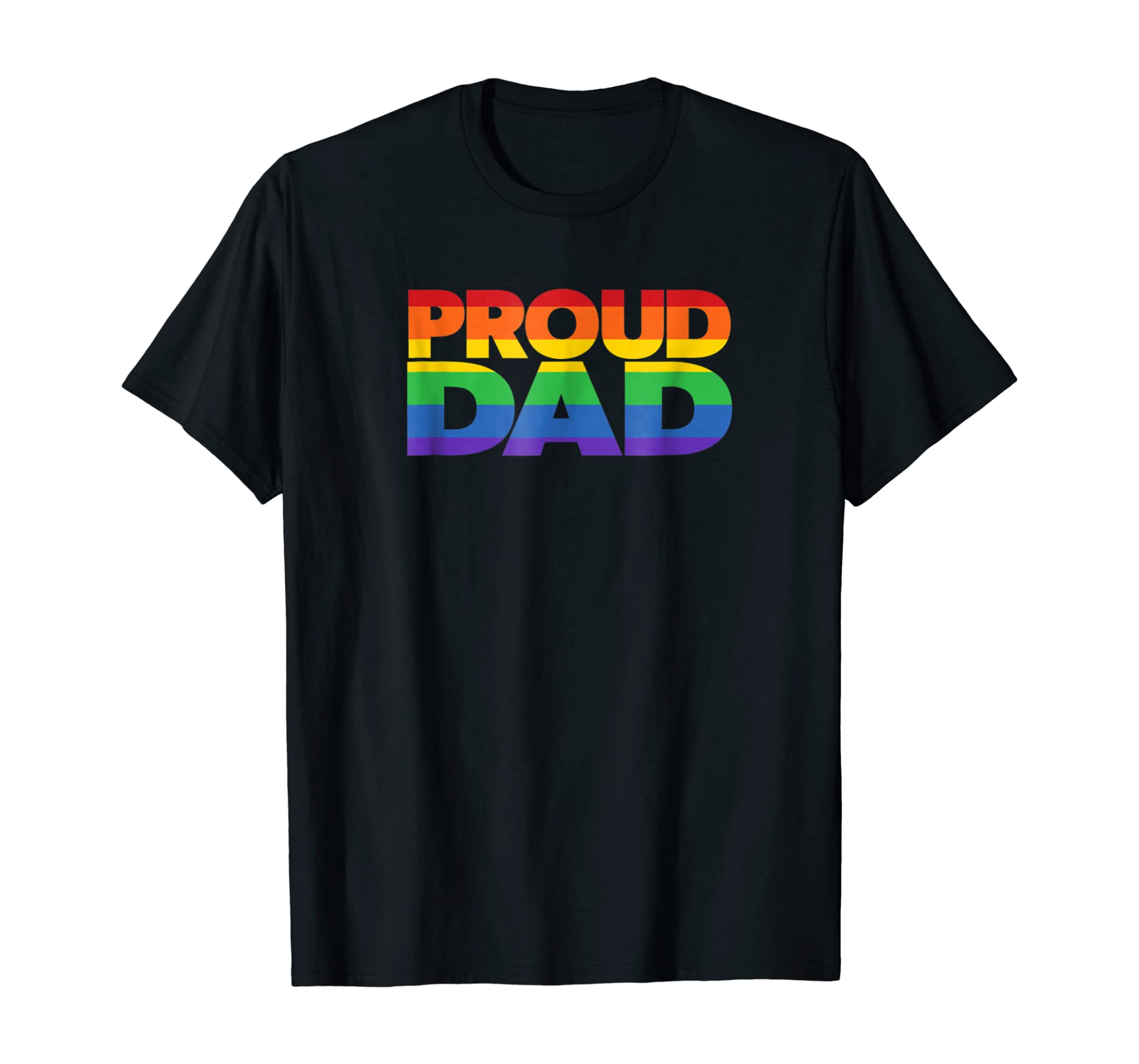 Gay Pride Shirt Proud Dad LGBT parent t-shirt Father’s Day