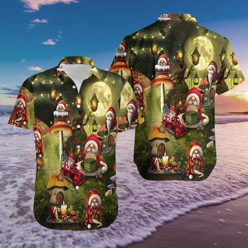 Check Out This Awesome Hawaii Aloha Shirts The Gift Of Gnome Christmas Ha52300