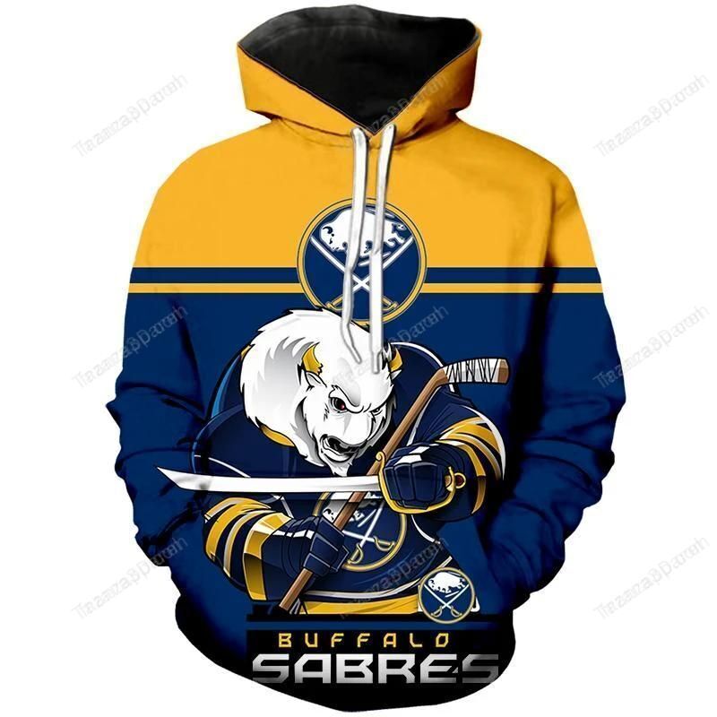 Buffalo Sabres Limited Edition Over Print Full 3D   Hoodie S – 5Xl