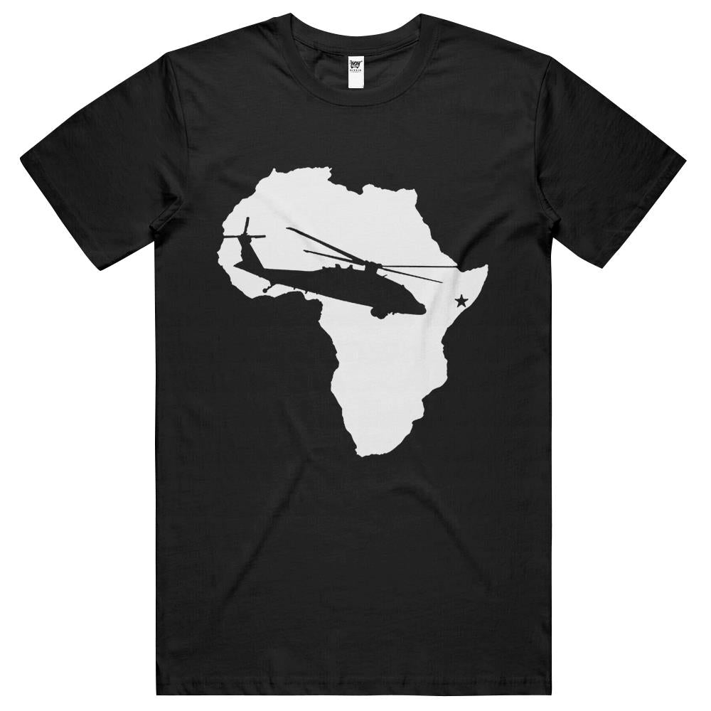 Somalia Veteran Operation Restore Hope White Ink T Shirts