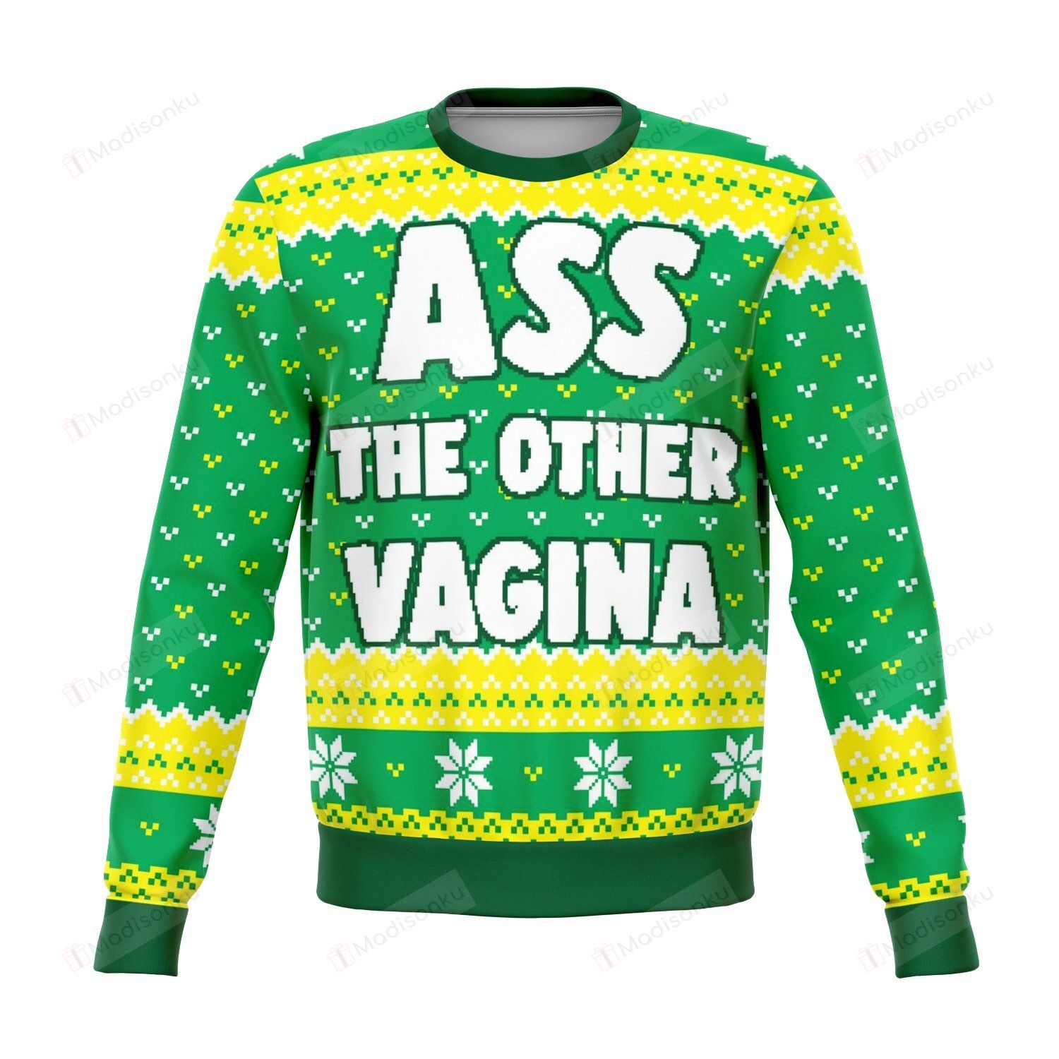 Ass Other Vagina  Ugly Christmas Sweater, All Over Print Sweatshirt