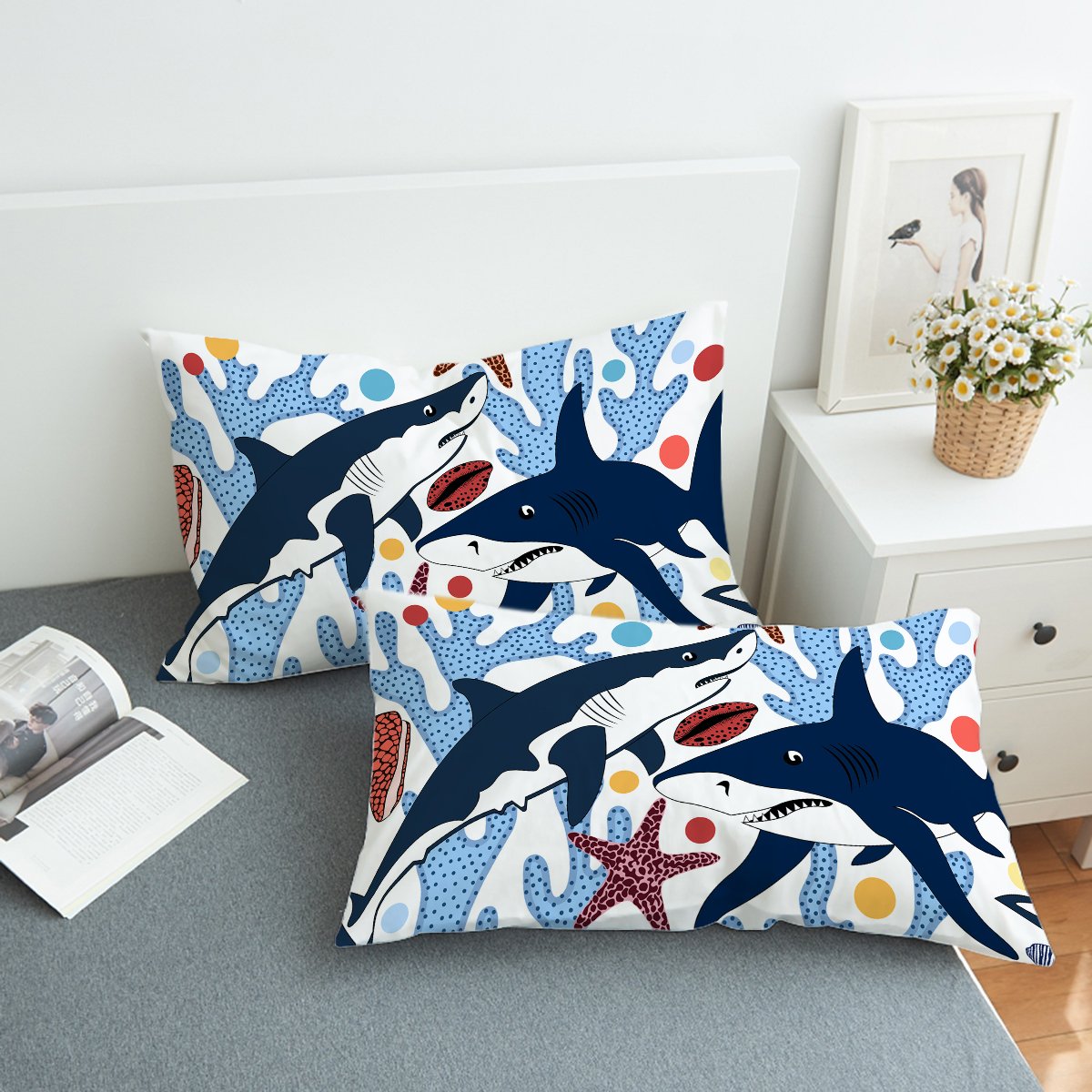 Coral Shark Swzt0094 Pillowcase