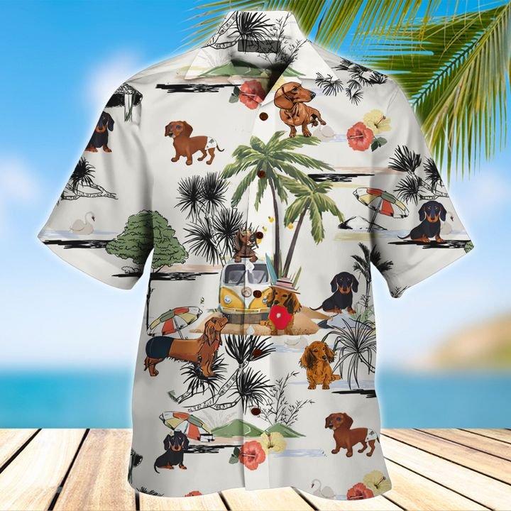 Dachshund Lovers Hawaii Shirt 6 Ha53931