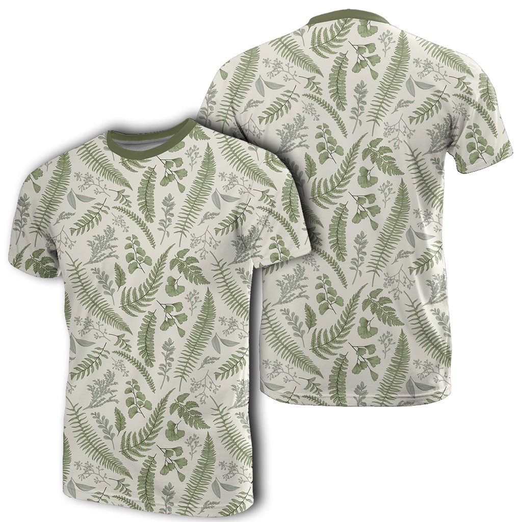 Hawaiian Tropical Green Pattern Ah Ha26355