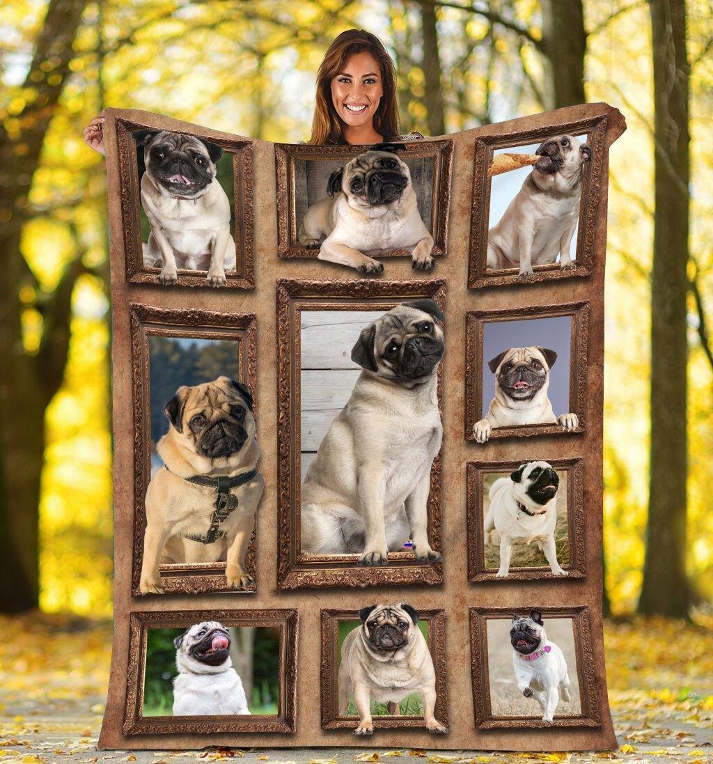 3D Boston Terrier Dog – Unique Gifts Ideas For Home Decor Gifts For Family – Fleece Blanket Sherpa Blanket