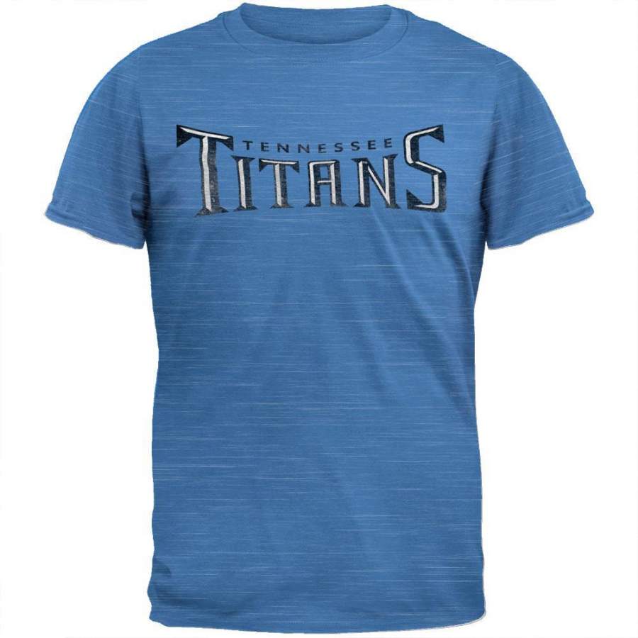 Tennessee Titans – Logo Scrum Premium T-Shirt