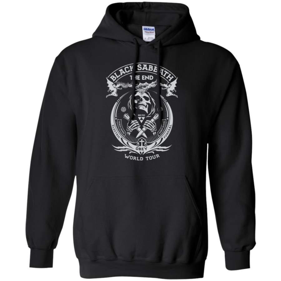 Black Sabbath The End World Tour Pullover Hoodie