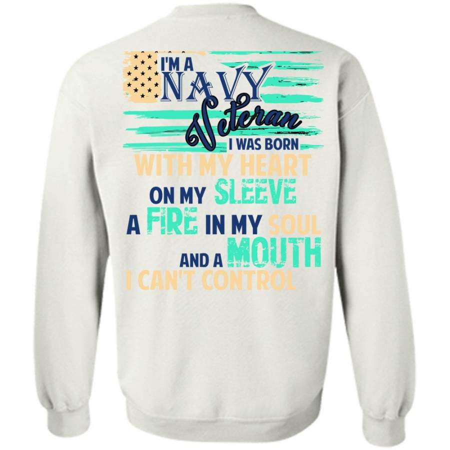 Being A Veteran T Shirt, I’m A Navy Veteran Sweatshirt