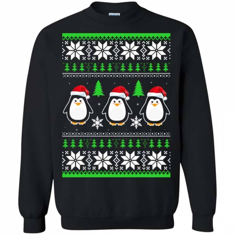 Cute Penguin Christmas Sweater