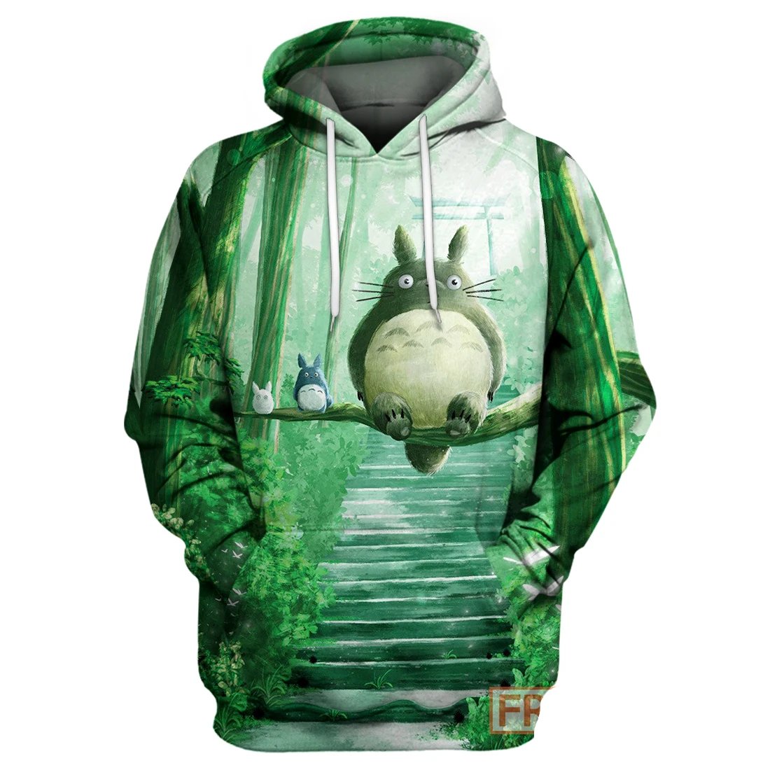 S.Ghibli Totoro Hoodie S.Ghibli Totoro And Friends Camphor Tree T-Shirt Amazing S.Ghibli Totoro Shirt Sweater