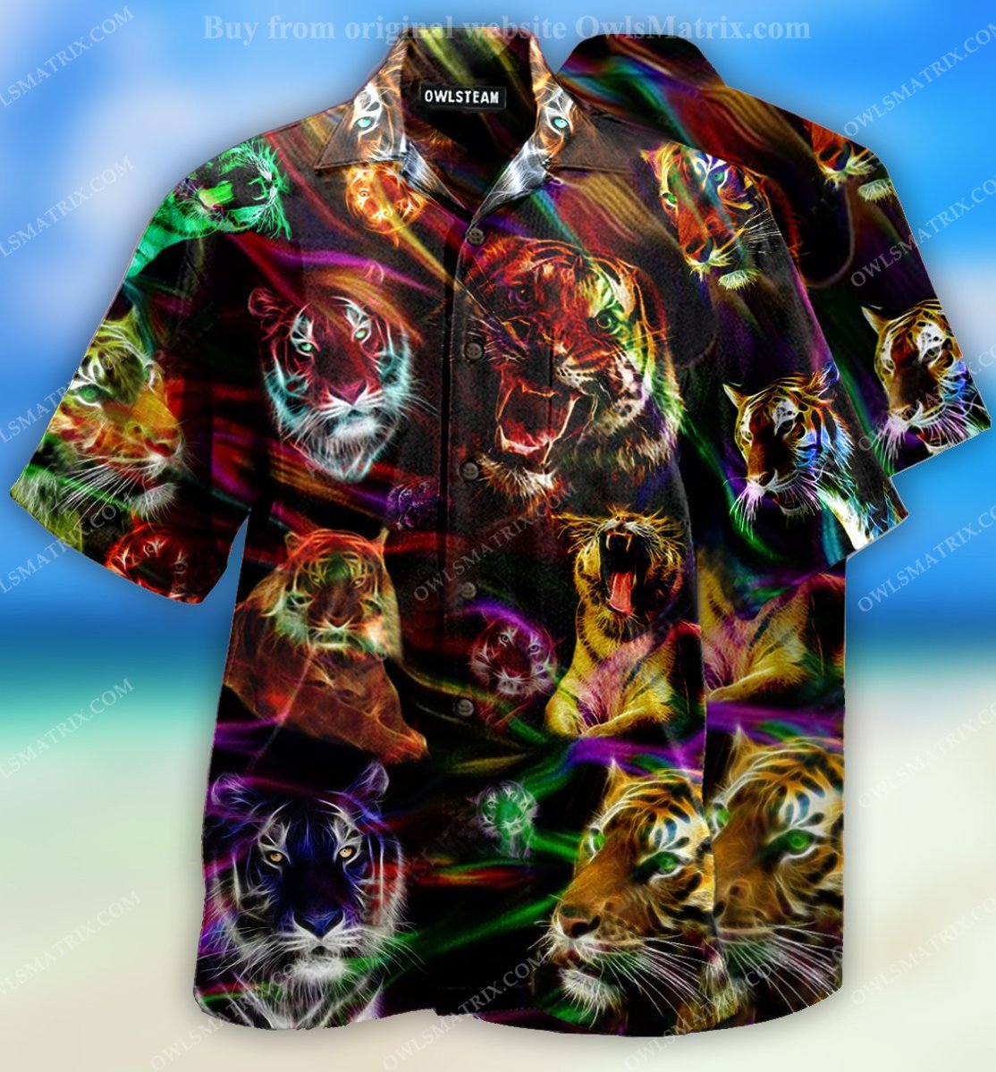 Animals Amazing Tiger Neon Limited Edition – Hawaiian Shirt