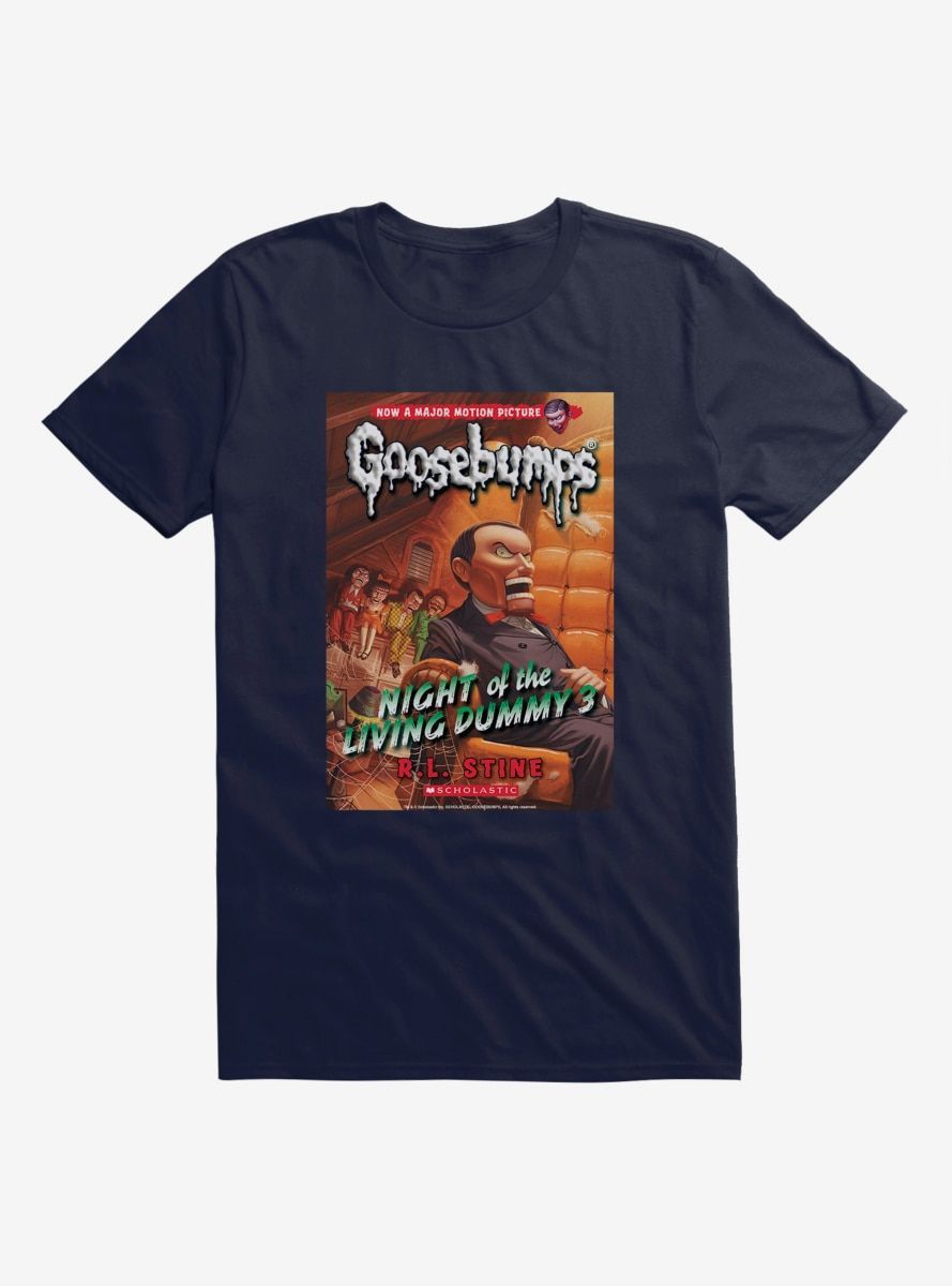 Goosebumps Night Of The Living Dummy 3 Book Shirt Emprintstop