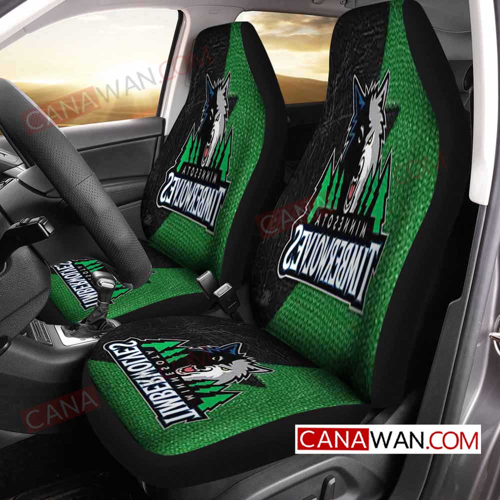 Minnesota Wild Style254 3D Customized Personalized Car Seat Cover