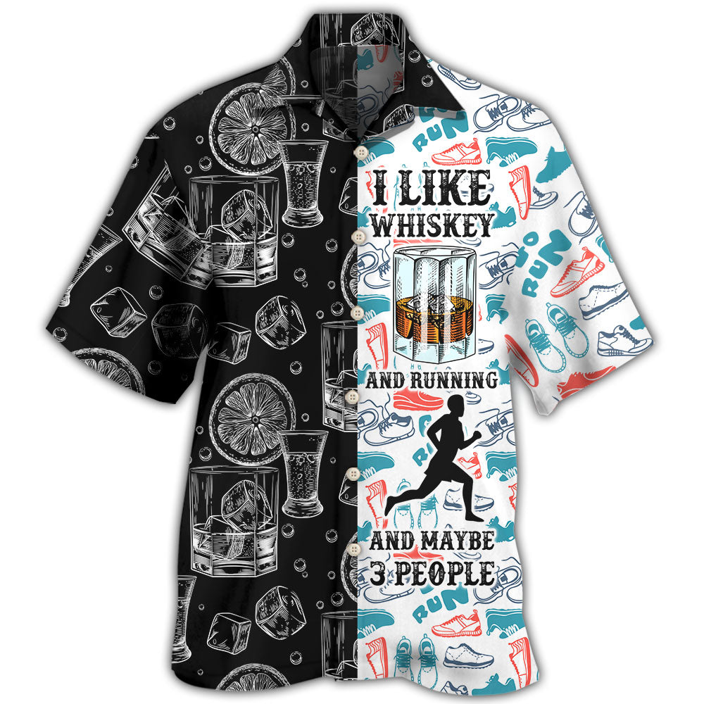 Wine Whiskey I Like And Running Hawaii Shirt Ha22699