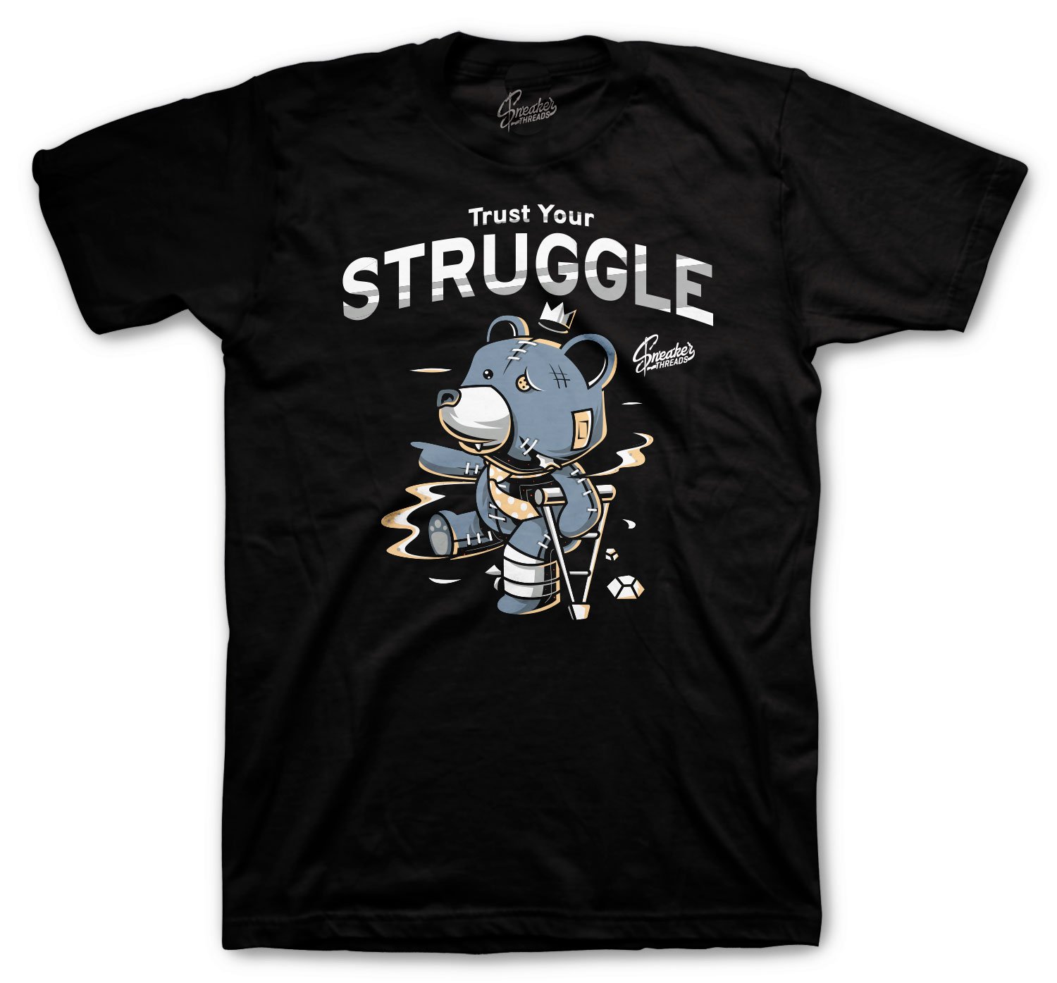 Yeezy 350 Ash Blue Trust Struggle Shirt