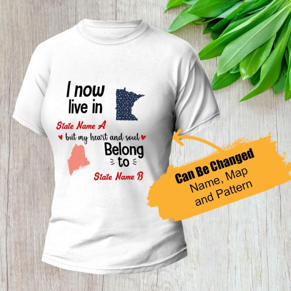 Personalized Belong To Born And Live Custom Women Shirt – Trending Personalized