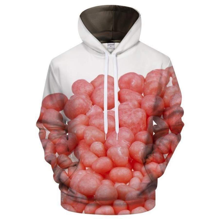 Red Candy Hoodie Unisex 3D All Over Print