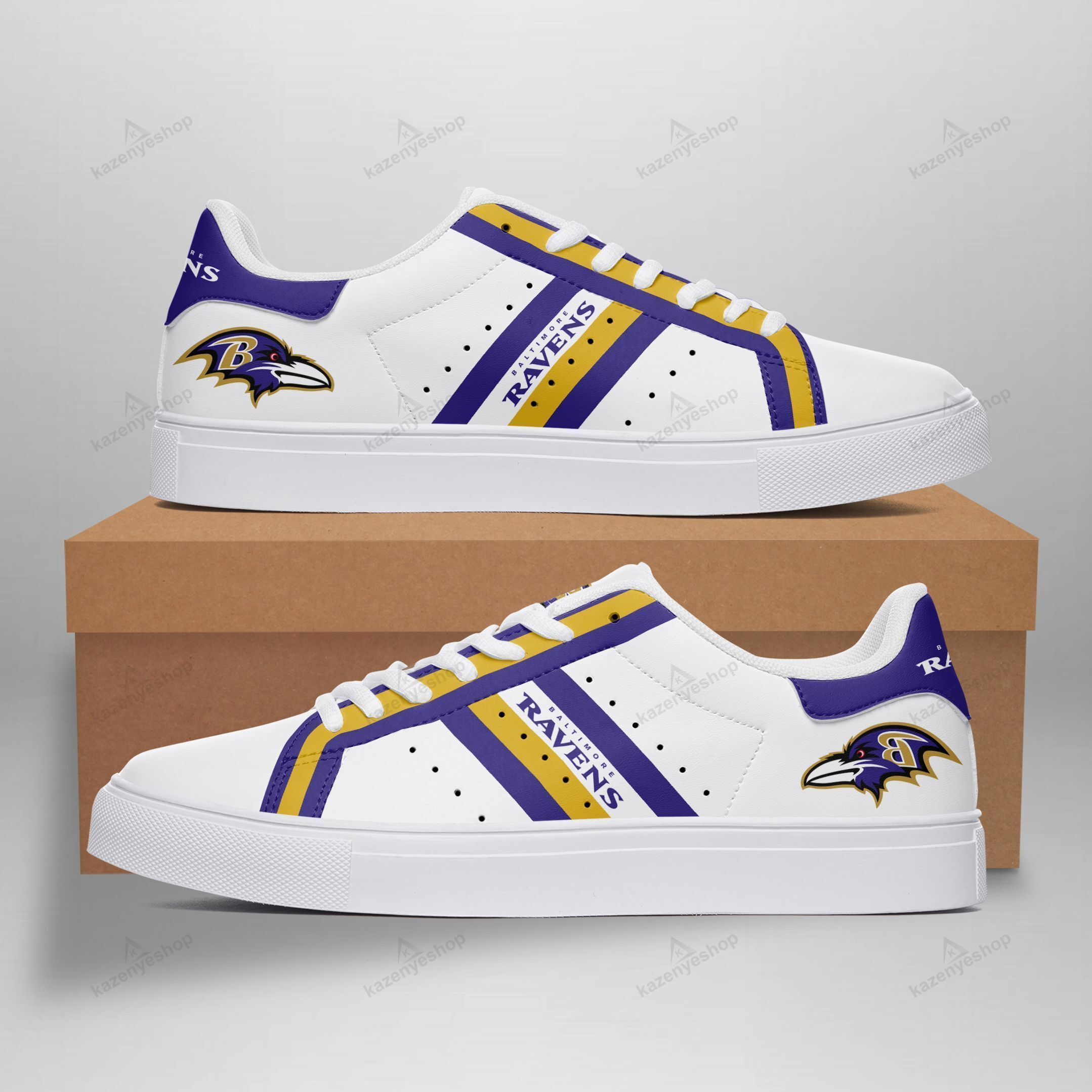 Baltimore Ravens Ss Custom Sneakers 077