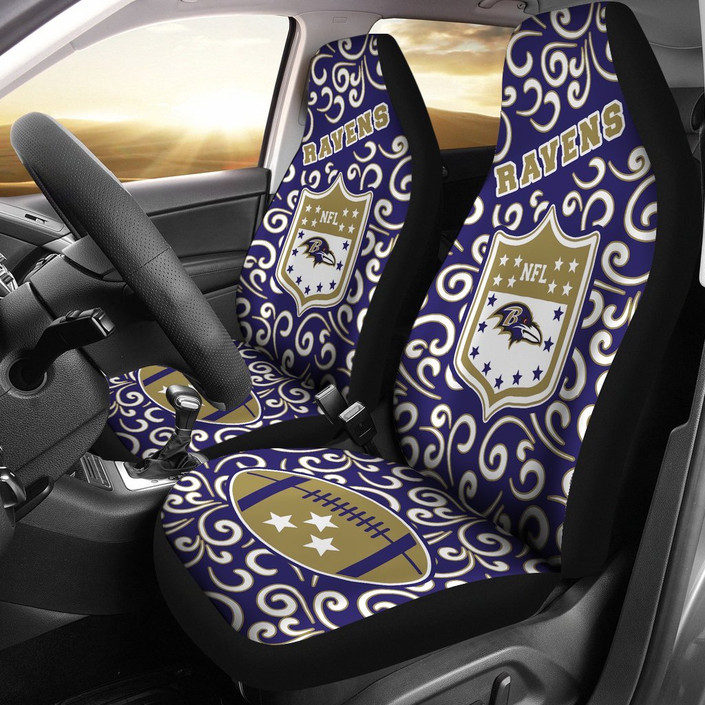 Artist Suv Baltimore Ravens Seat Covers Sets For Car