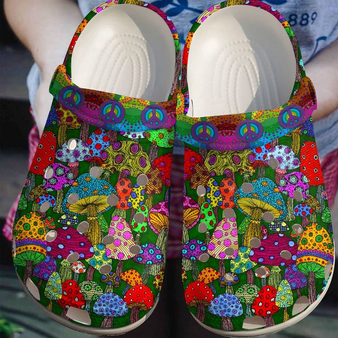 Hippie Personalize Clog, Custom Name, Text, Fashion Style For Women, Men, Kid, Print 3D Dreamland