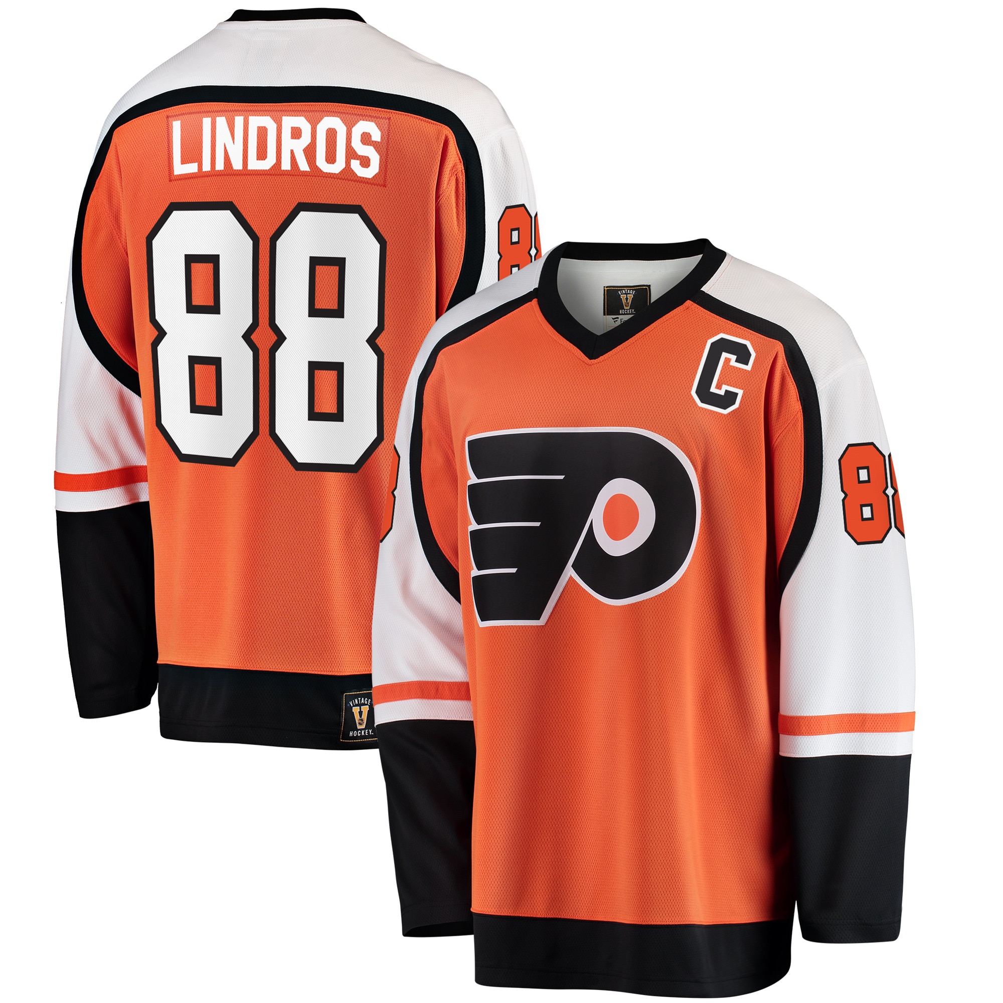 Eric Lindros Philadelphia Flyers Branded Premier Breakaway Retired Player Jersey – Orange