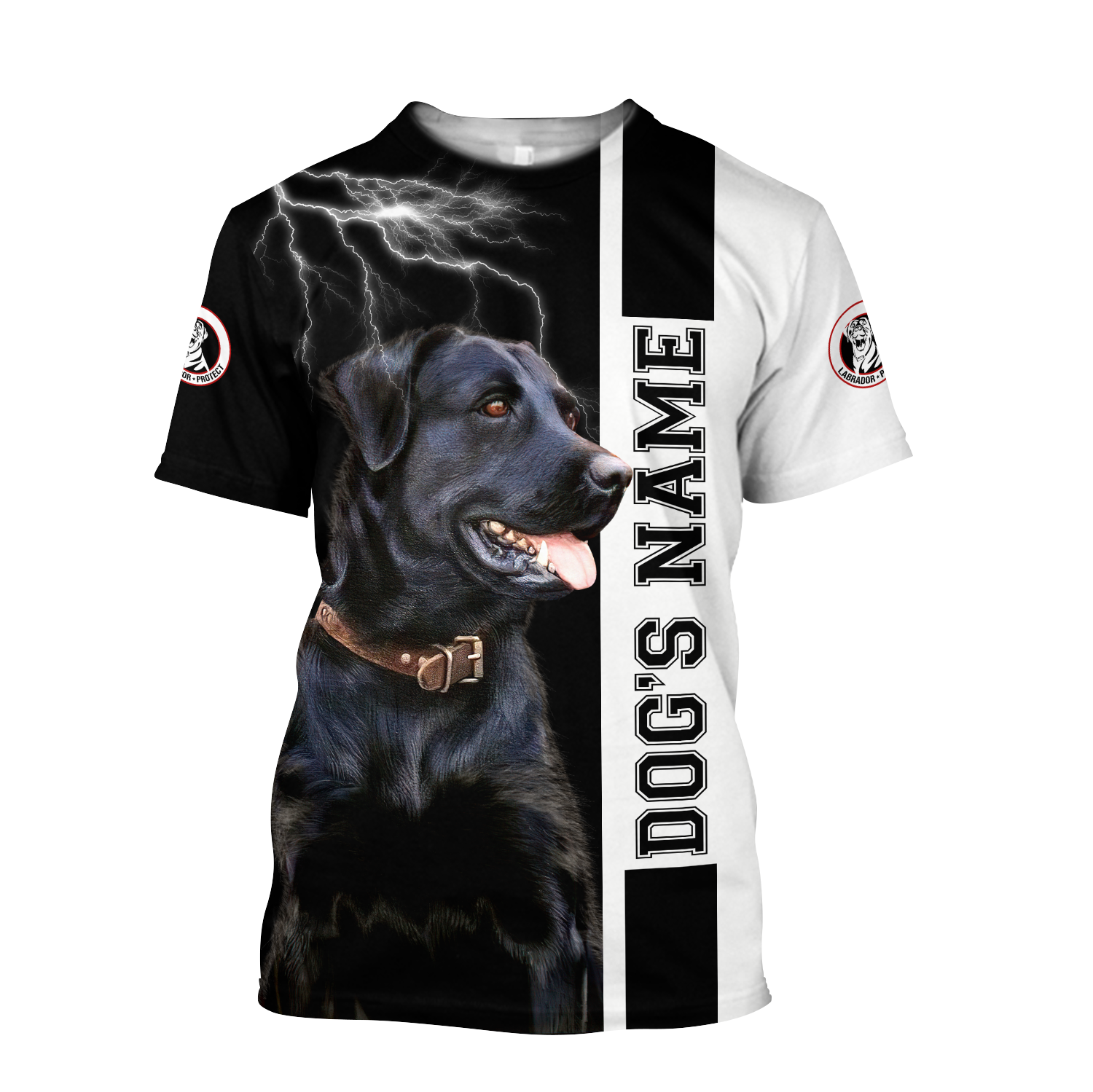 Labrador Dog 3D All Over Printed Shirts