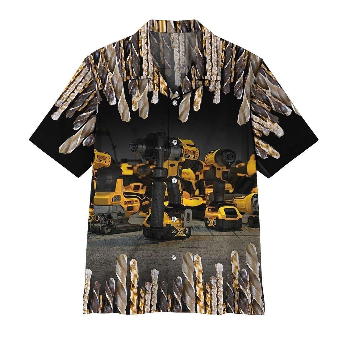 3D Drill Aloha Hawaiian Shirt Colorful Short Sleeve Summer Beach Casual Shirt For Men And Women