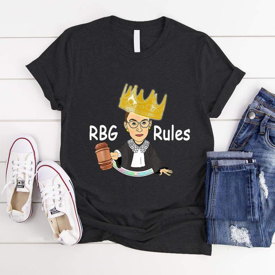 Ruth Bader Ginsburg RBG Rules TShirt for Women Men  T-Shirt