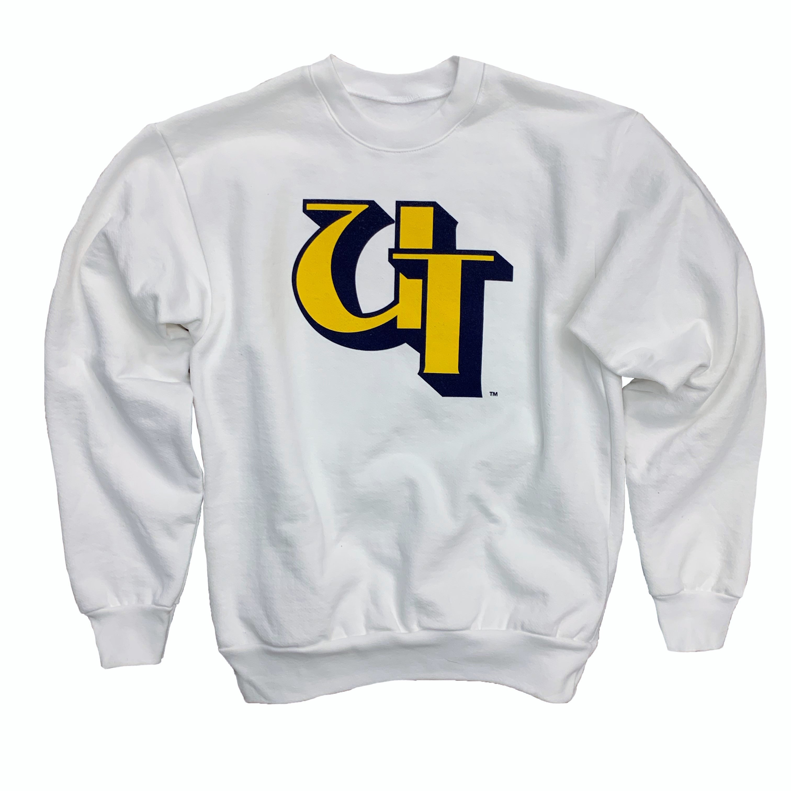 Vintage UT Logo Heavy Sweatshirt (White)