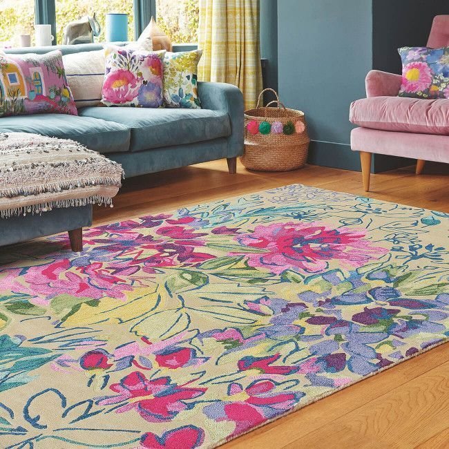 Flower Rug IPDGTTVNWTM DNNTVN