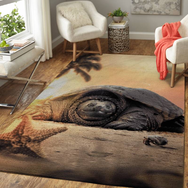 The Tortoise – Animals Area Rug Carpet