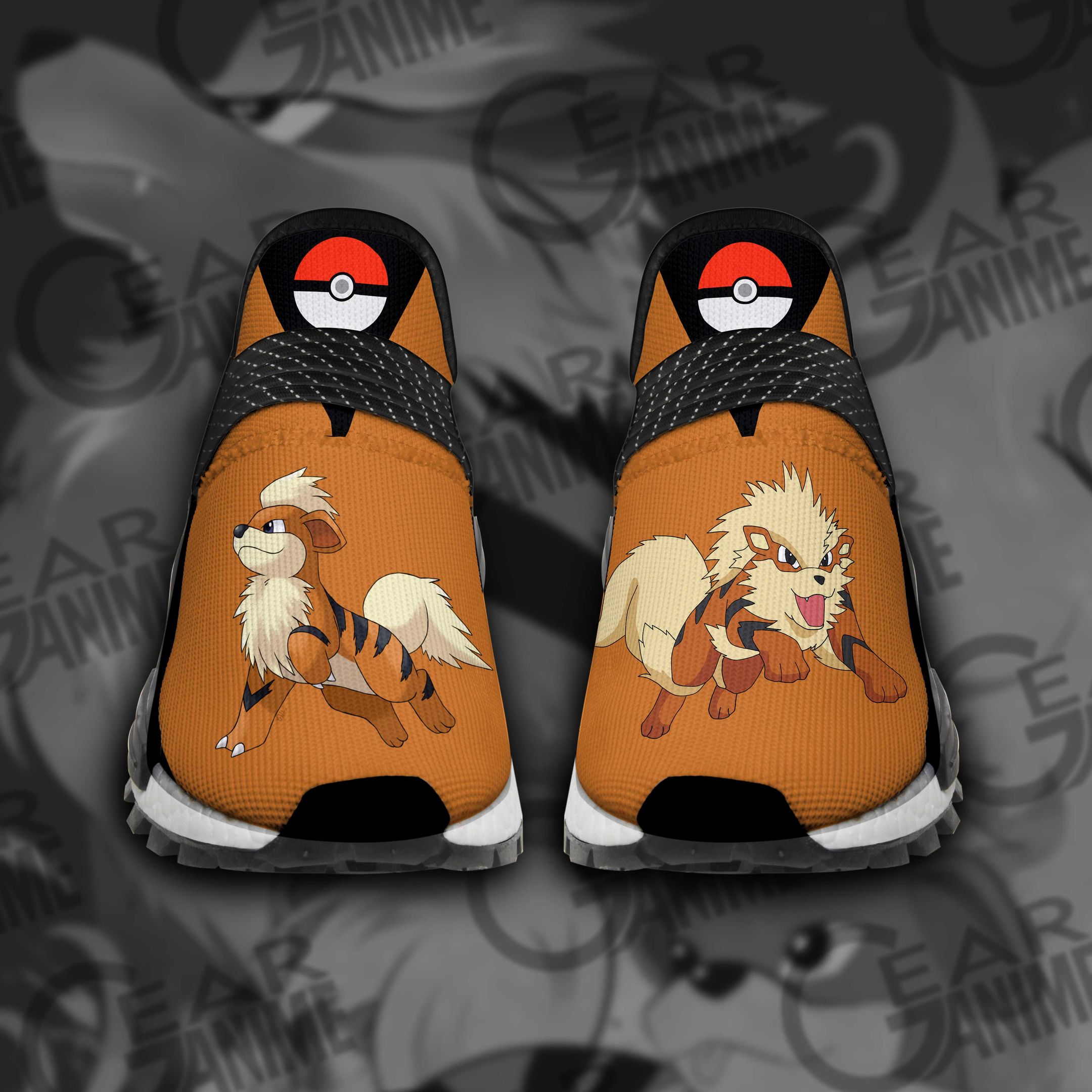 Acarnine Pokemon V11 NMD Human Race Custom Anime Shoes Sneakers