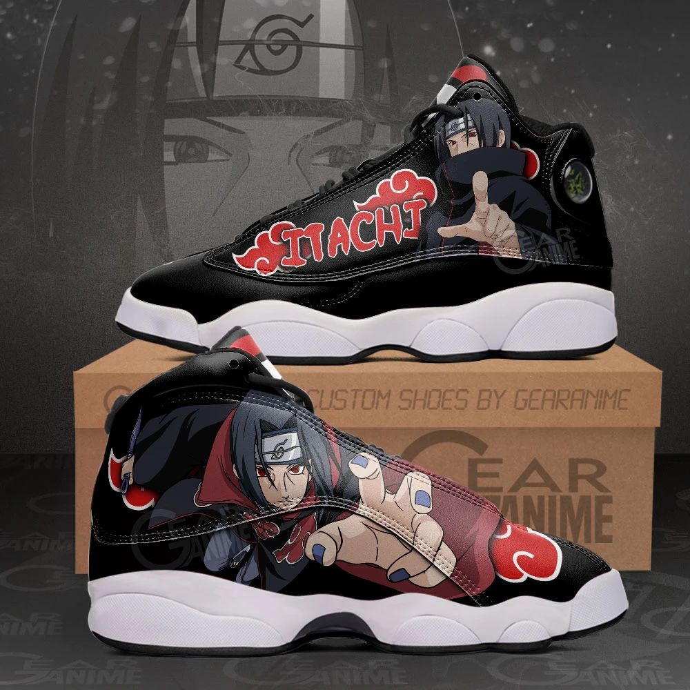 Uchiha Itachi Jd13 Sneakers Naruto Custom Anime Shoes Unisex Men Women