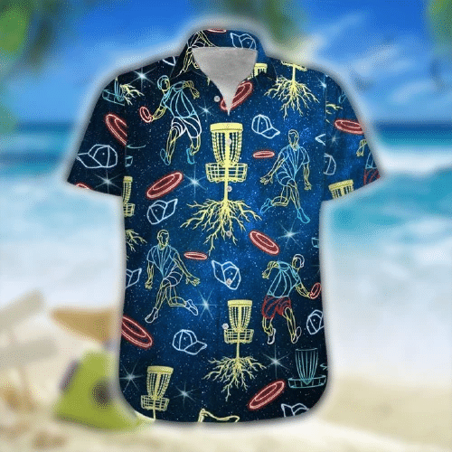 Neon Disc Golf Hawaii Shirt Unisex Adult Ha100122