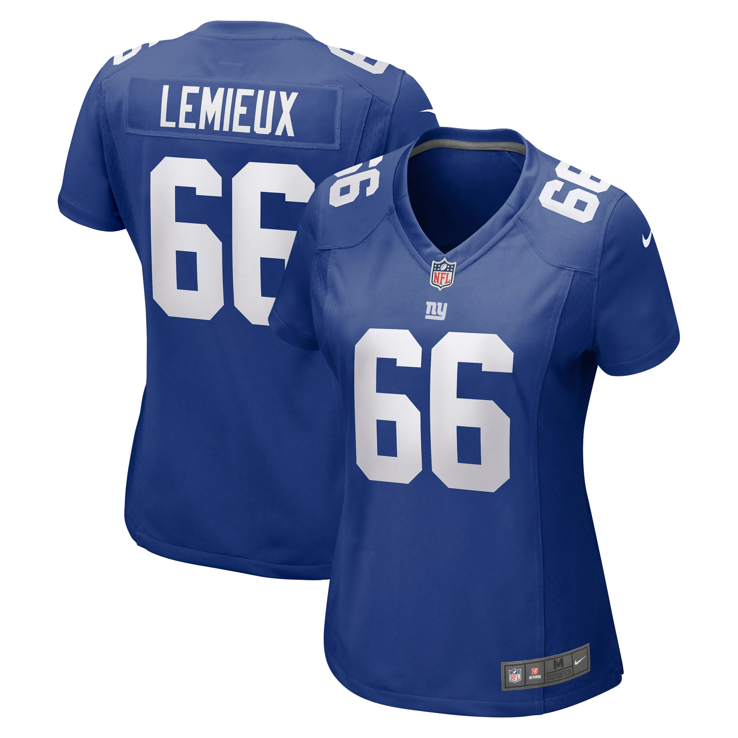 Women’s New York Giants Shane Lemieux Royal Game Jersey