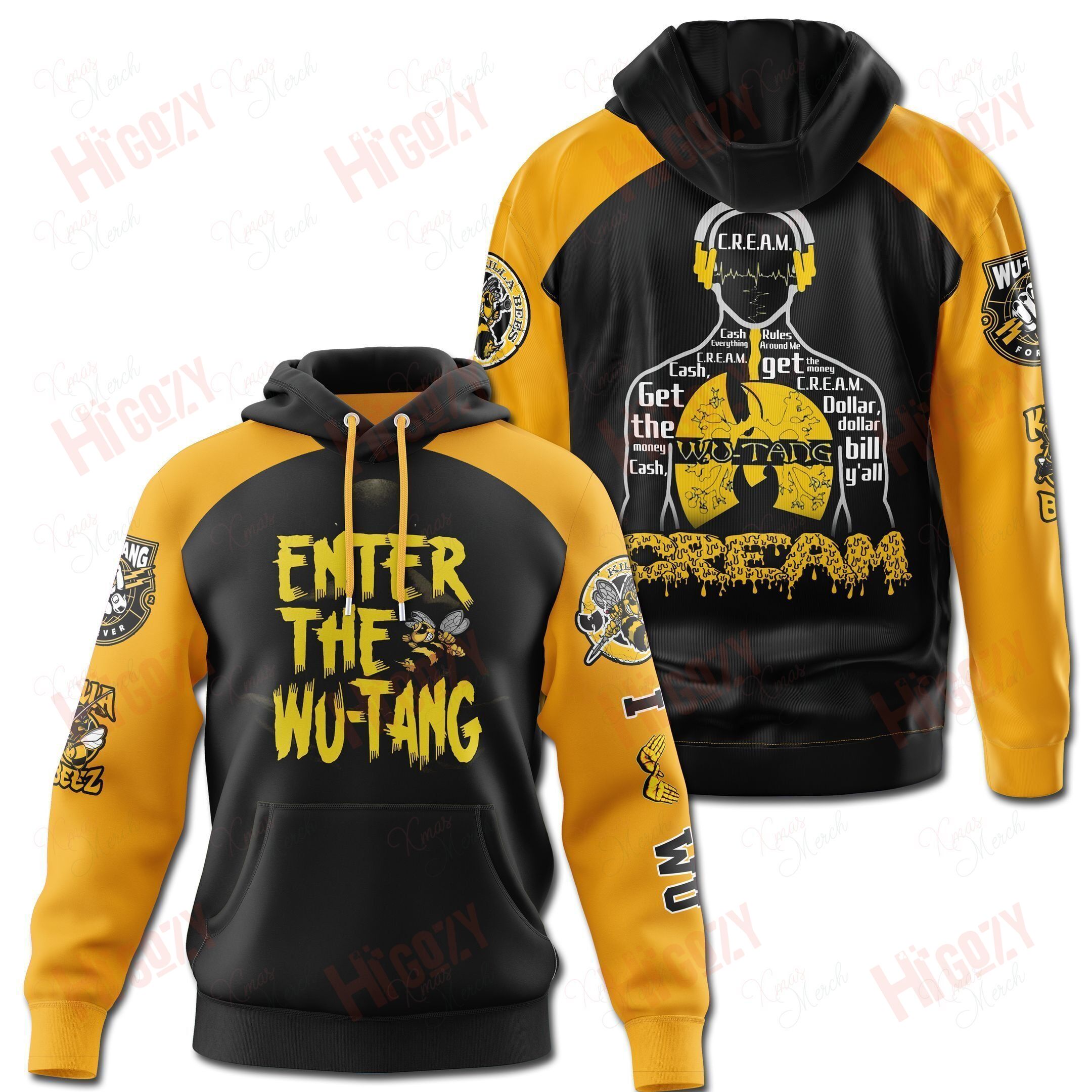 Wu-Tang Clan Hoodie 3D – V1090