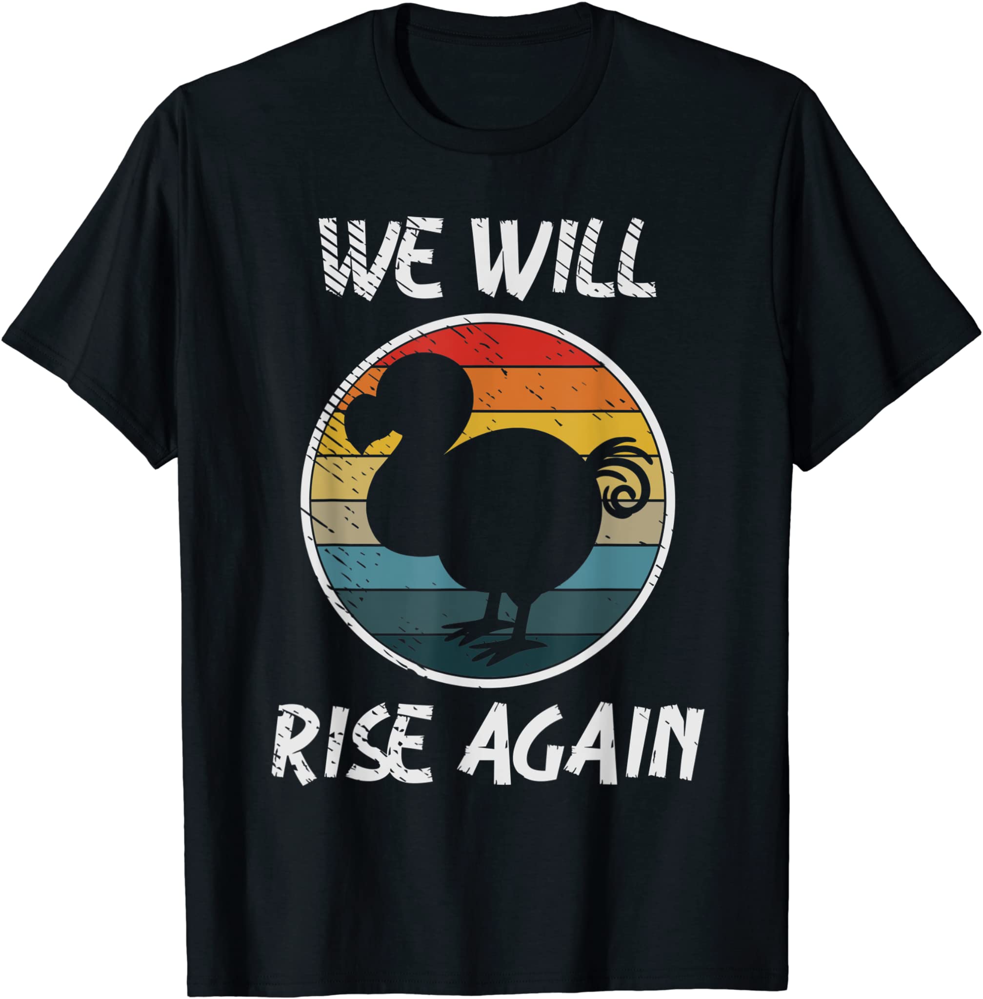 Bird Fossil Paleontologist We Will Rise Again Of Dodo Birds T-Shirt