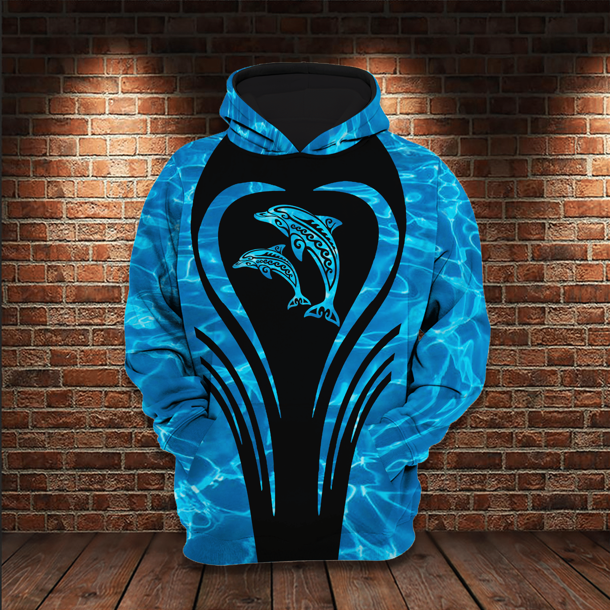 Dolphin Heart 3D All Over Gift For Dolphin Lovers / VMHLMH220121