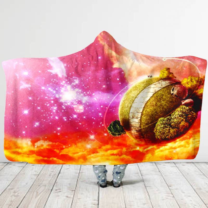 King Kai’s Planet Hooded Blanket